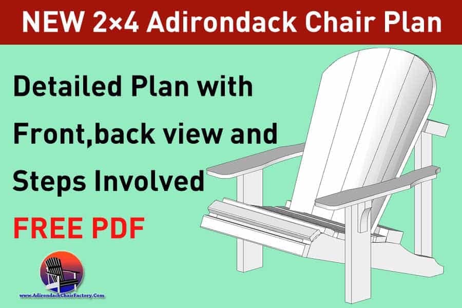 2x4 Adirondack Chair Plans FREE : DIY Guide to Build your 