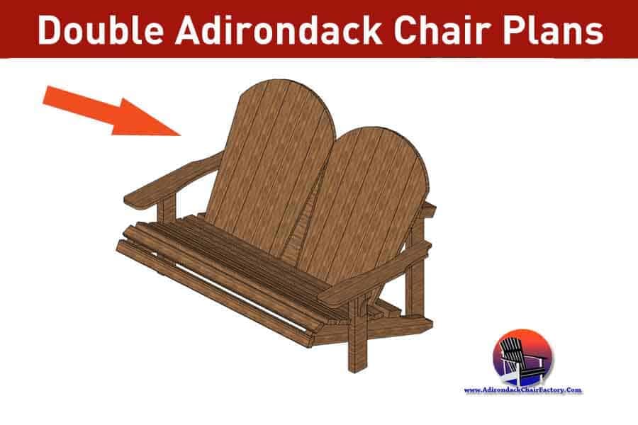 Build a Double Adirondack Chair - DIY Free Project Plan 